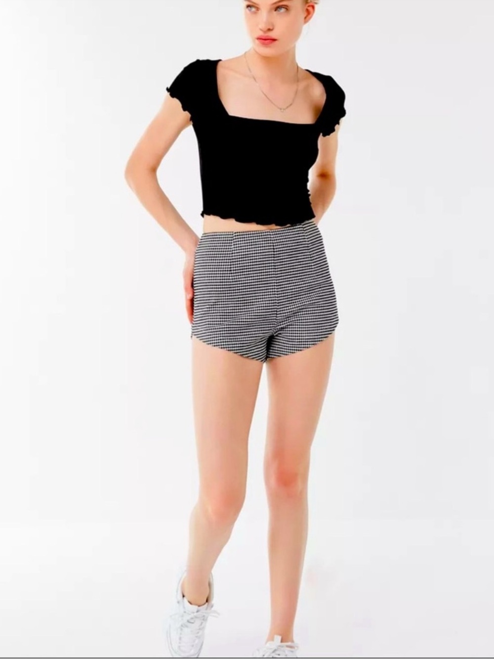 NWOT Urban Outfitters Gingham Pinup Shorts